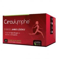 Sant&eacute; Verte circulymphe bio jambes l&eacute;g&egrave;res 30 comprim&eacute;s