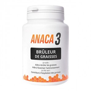 Anaca 3 br&ucirc;leur de graisses 60 g&eacute;llules 