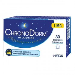 Chronodorm m&eacute;latonine 30 comprim&eacute;s