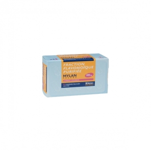 Fraction Flavonoique purif&eacute;e Mylan 500mg 60 comprim&eacute;s
