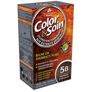 3 Ch&ecirc;nes Color&Soin maron chocolat coloration permanante 5B