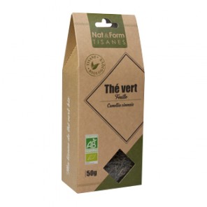 Nat&Form Th&eacute; vert bio ma tisane 50g