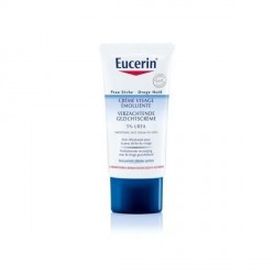 Eucerin Cr&egrave;me Visage &eacute;molliente 5% d'Ur&eacute;e 50ML