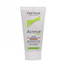 Noreva actipur cr&egrave;me anti-imperfections teint&eacute;e dor&eacute;e 30ml