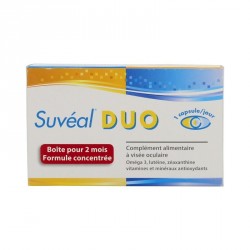 Suv&eacute;al compl&eacute;ment alimentaire vis&eacute;e oculaire duo 60 capsules
