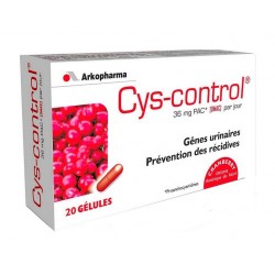 Arkopharma cys-control 20 g&eacute;lules
