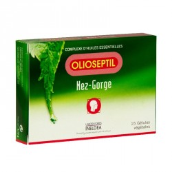 Olioseptil nez et gorge 15 g&eacute;lules