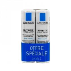 La Roche Posay nutritic l&egrave;vres 4.7ml x2