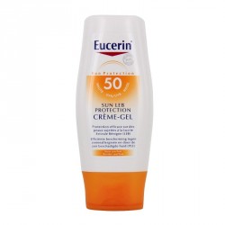 Eucerin sun leb protection cr&egrave;me-gel spf 50 150ml
