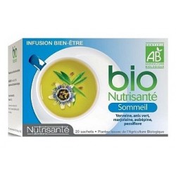 Nutrisant&eacute; Infusion Bio Sommeil 20 Sachets